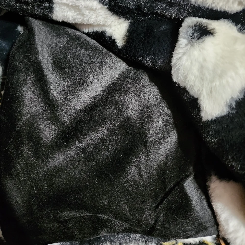 Storehouse Ghost Throw Blanket Oversized Faux Fur Halloween Throw